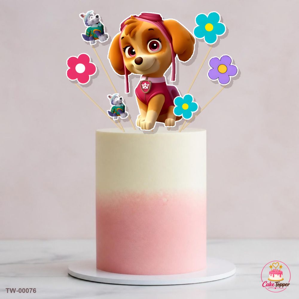 Heroes Topper Sheet 02 on a cake