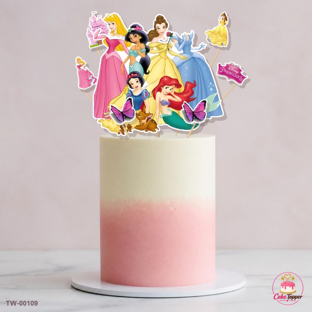 Angels Topper Sheet 03 on a cake