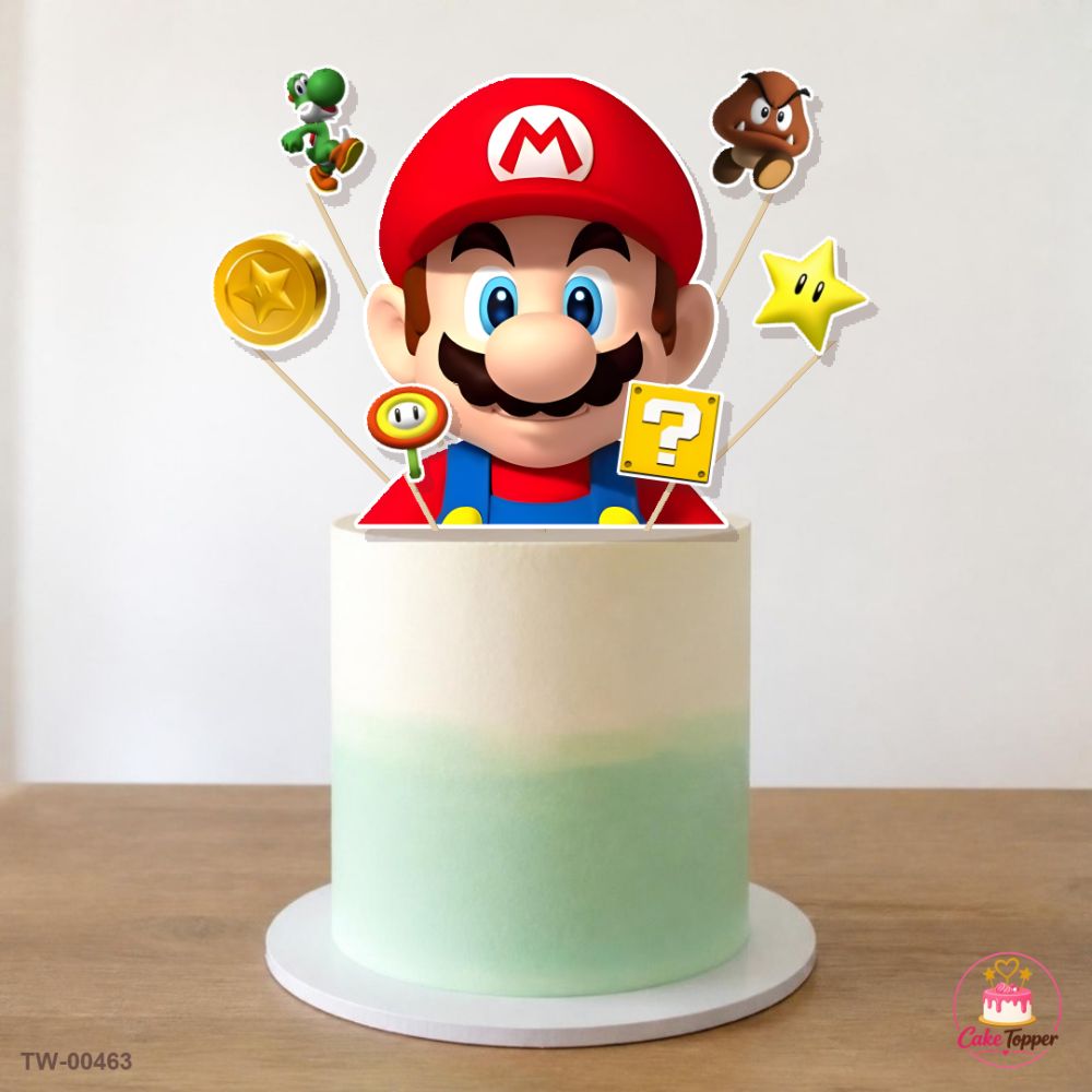 Heroes Topper Sheet 11 on a cake