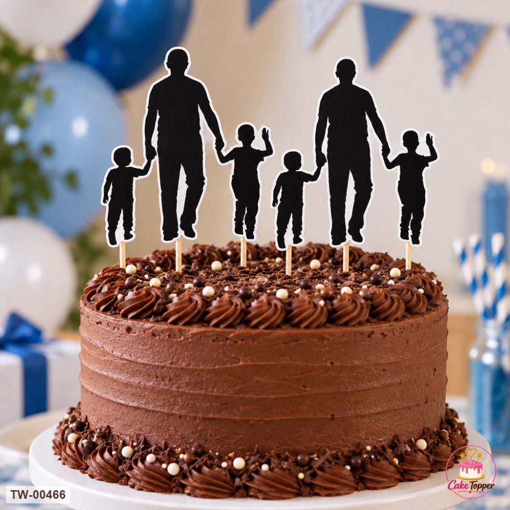 For Him Topper Sheet 11 on a cake