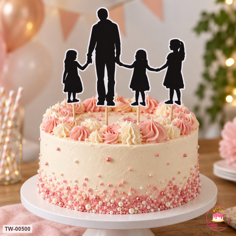 For Him Topper Sheet 12 on a cake