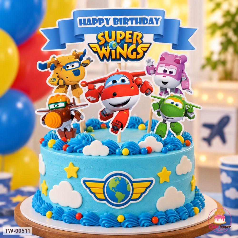 Vehicle Topper Sheet 12 on a cake