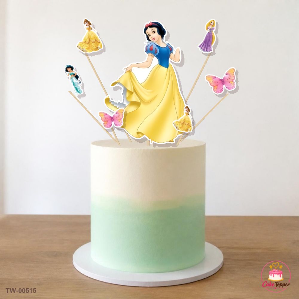 Angels Topper Sheet 13 on a cake