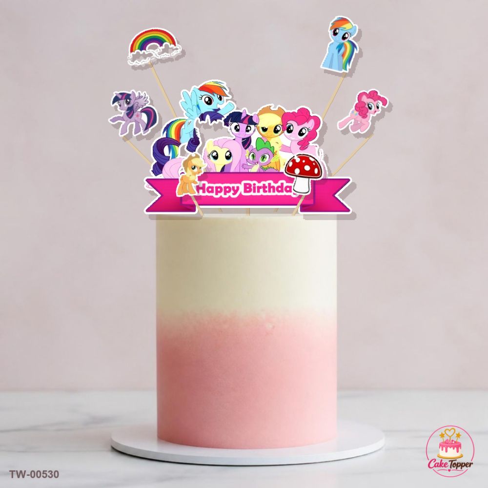 Heroes Topper Sheet 13 on a cake