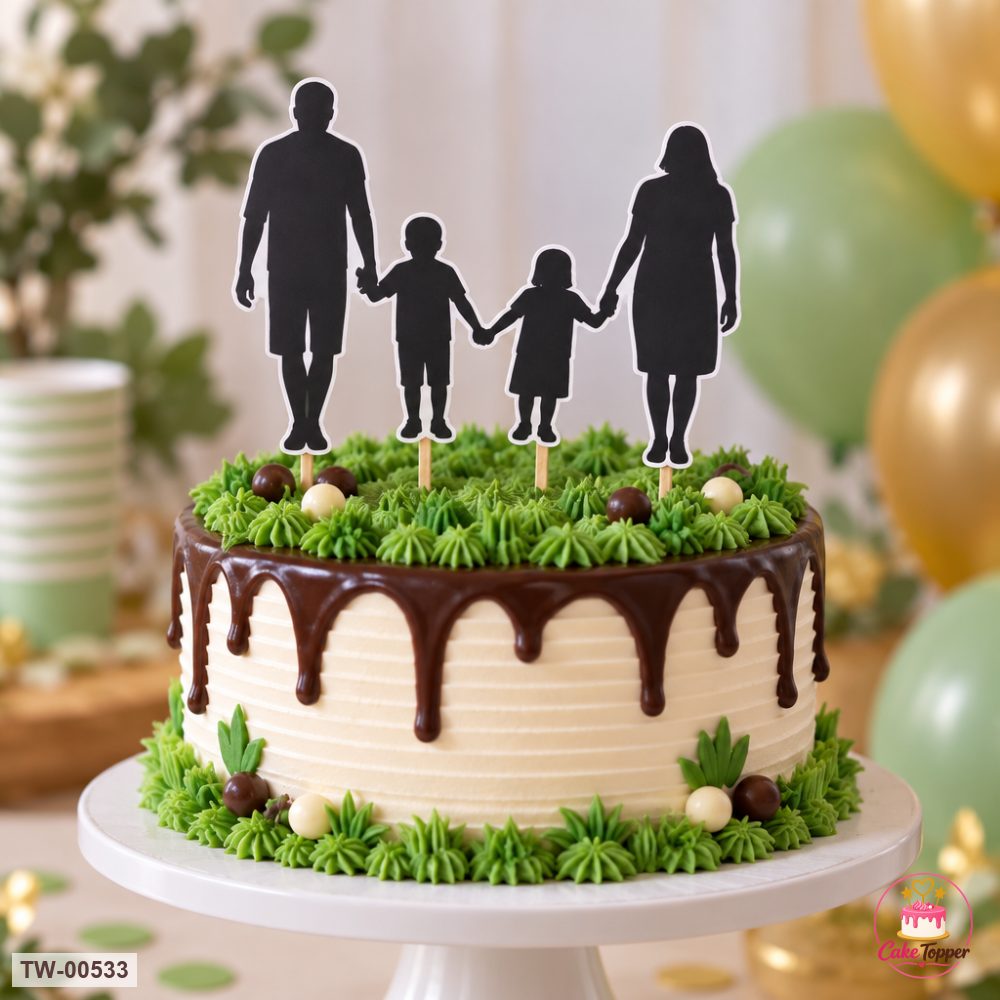 For Him Topper Sheet 13 on a cake