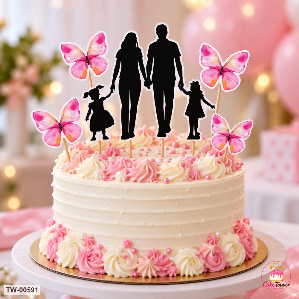 For Him Topper Sheet 15 on a cake
