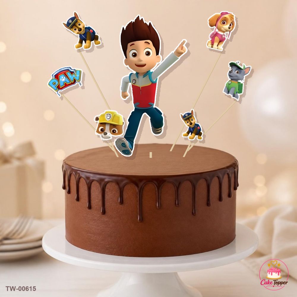 Heroes Topper Sheet 16 on a cake
