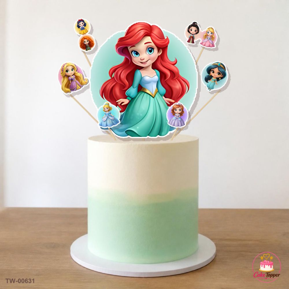 Angels Topper Sheet 17 on a cake