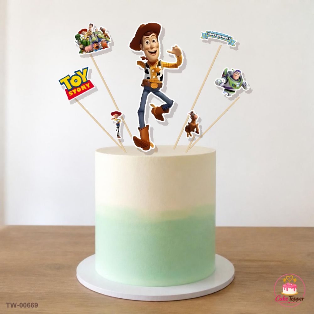 Heroes Topper Sheet 18 on a cake