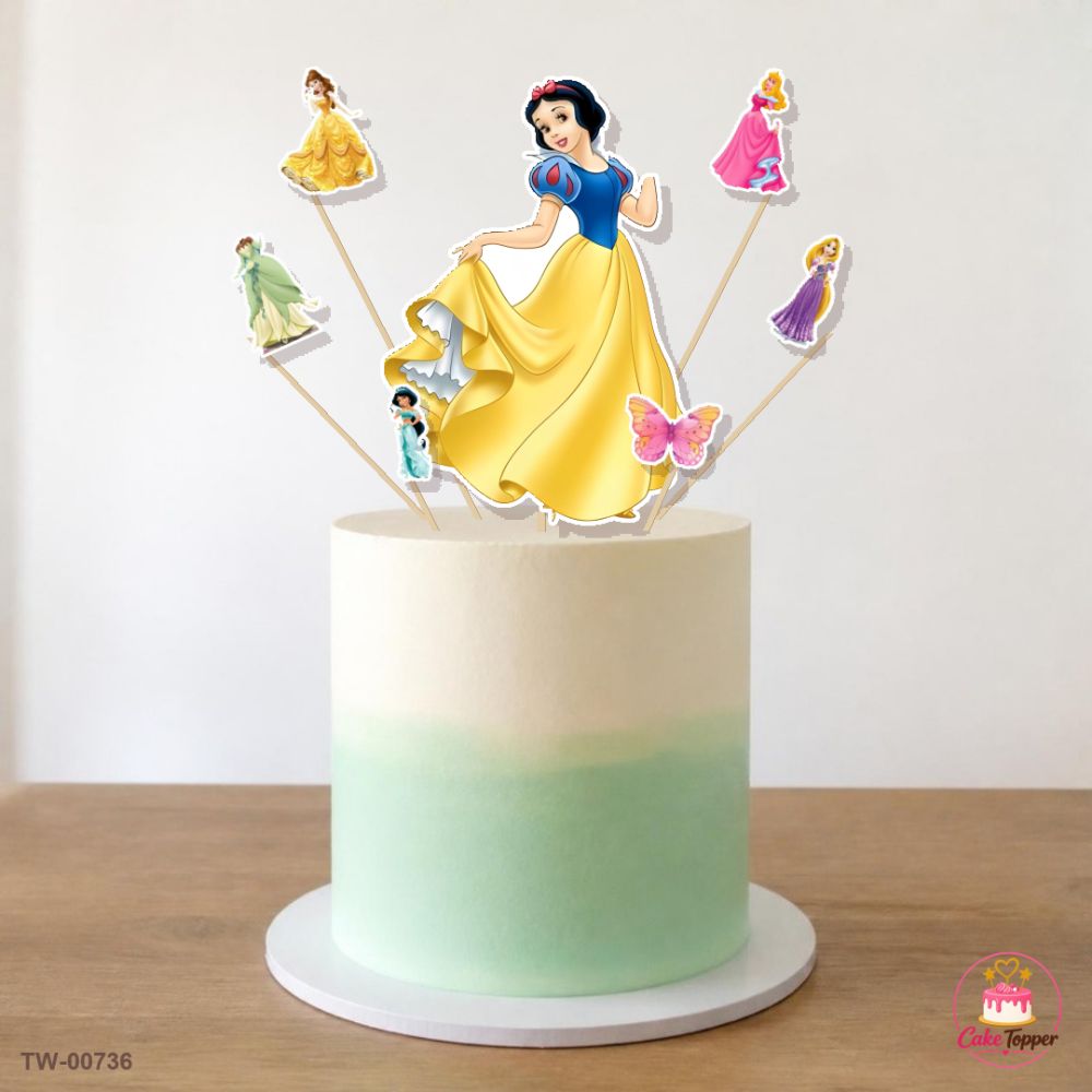Angels Topper Sheet 21 on a cake