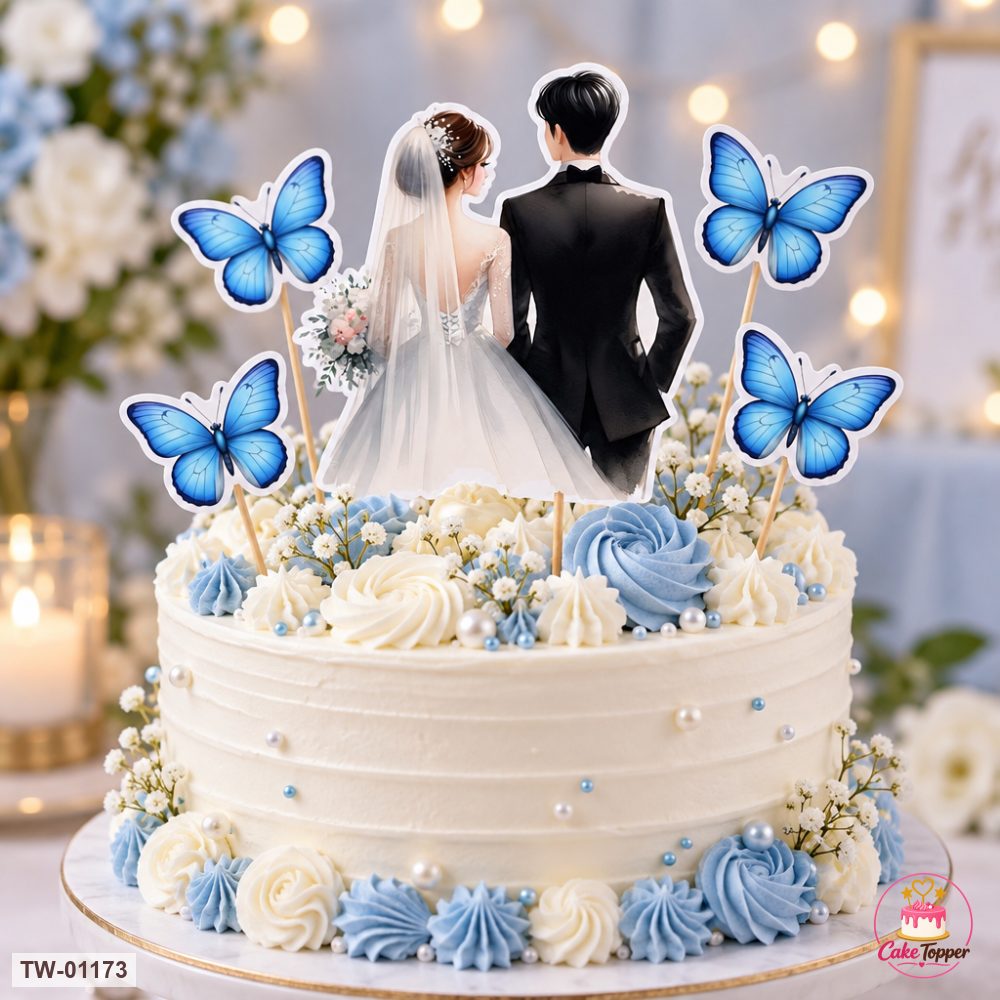 Love Topper Sheet 42 on a cake