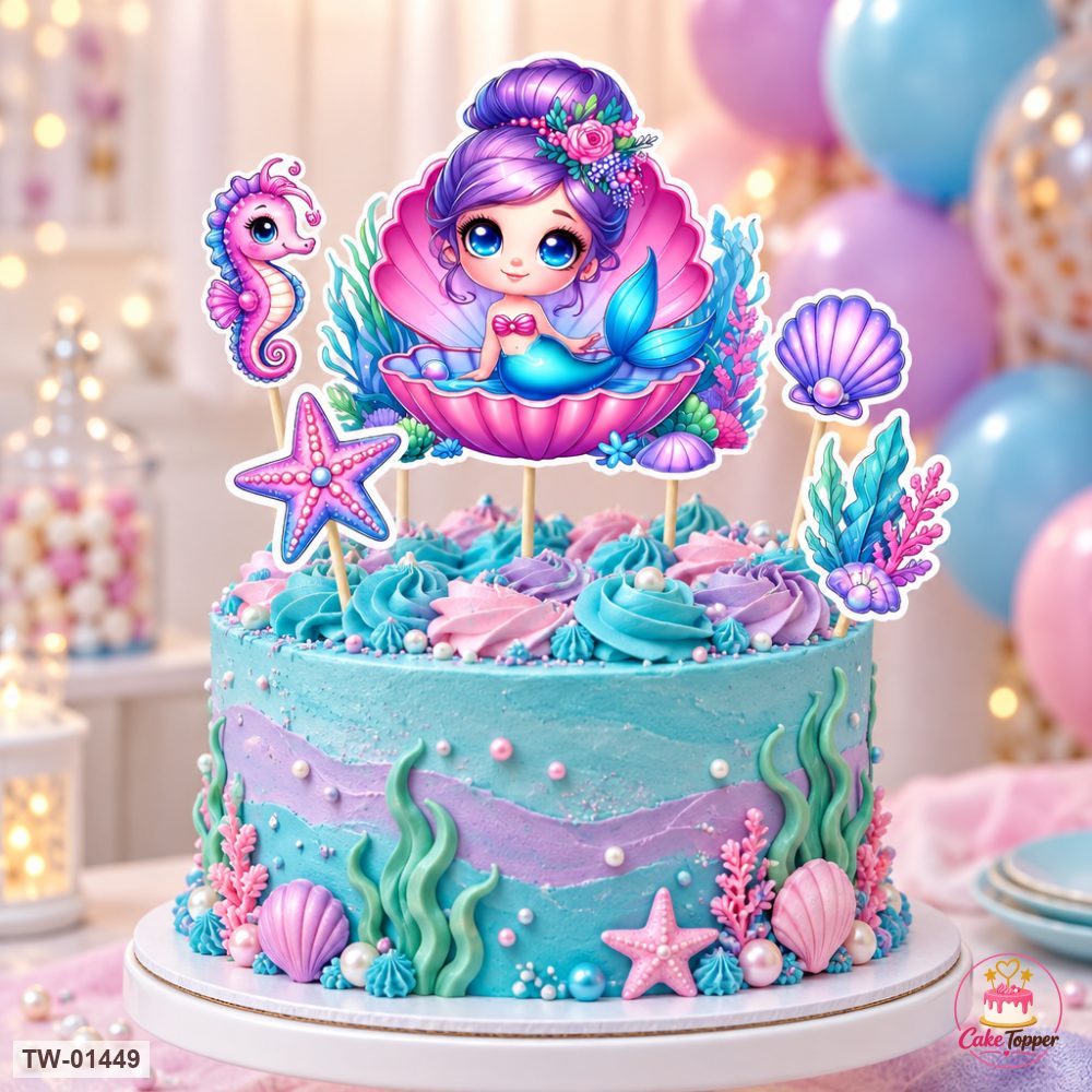 For Her Topper Sheet 66 on a cake