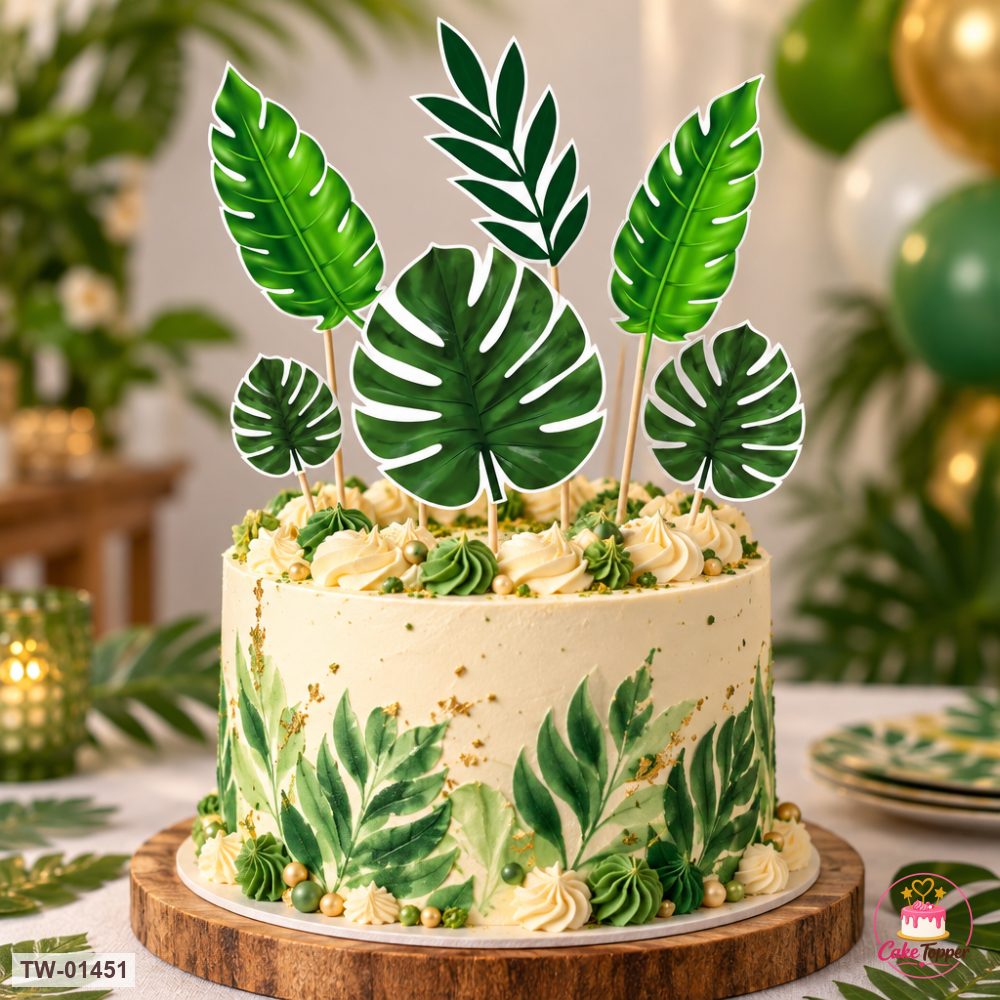 Animals Topper Sheet 67 on a cake