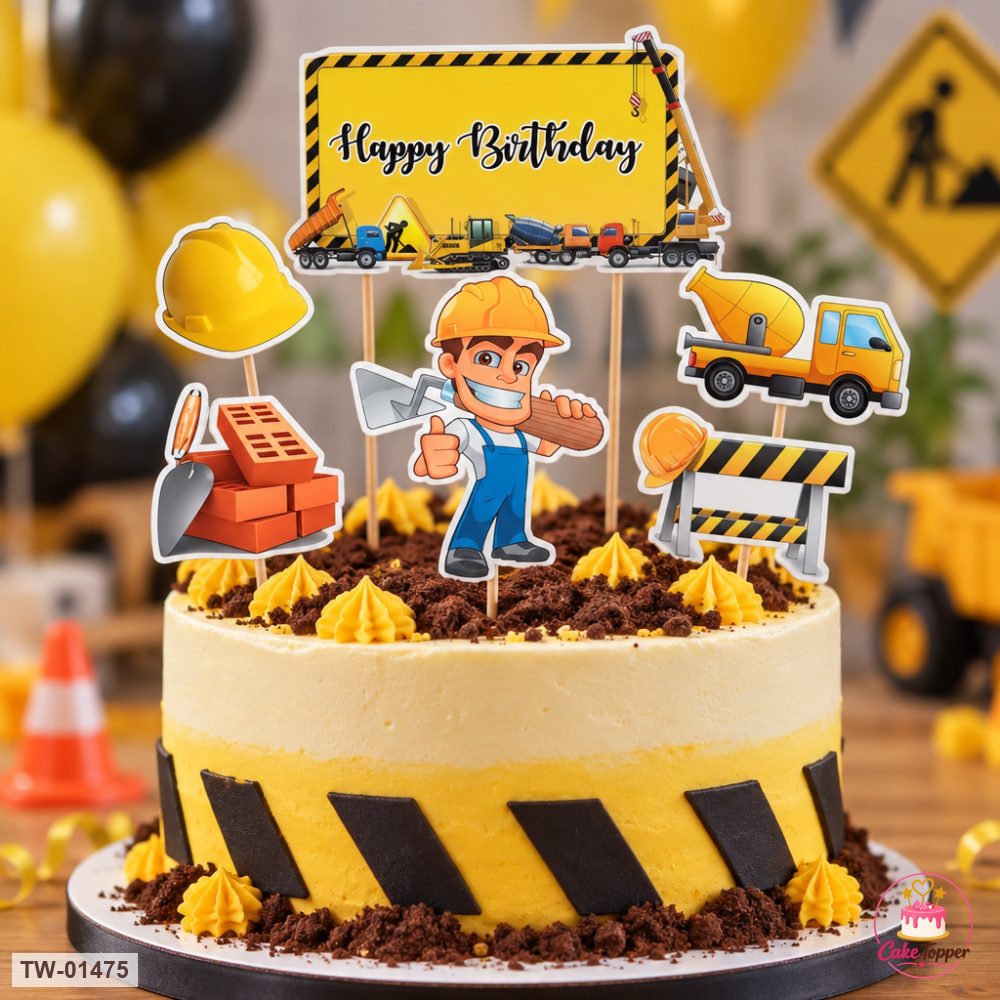 Vehicle Topper Sheet 69 on a cake
