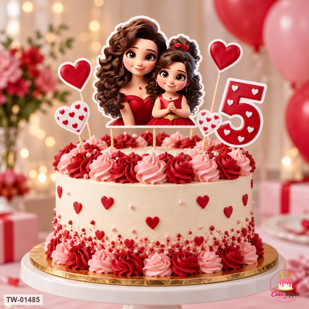 For Her Topper Sheet 70 on a cake