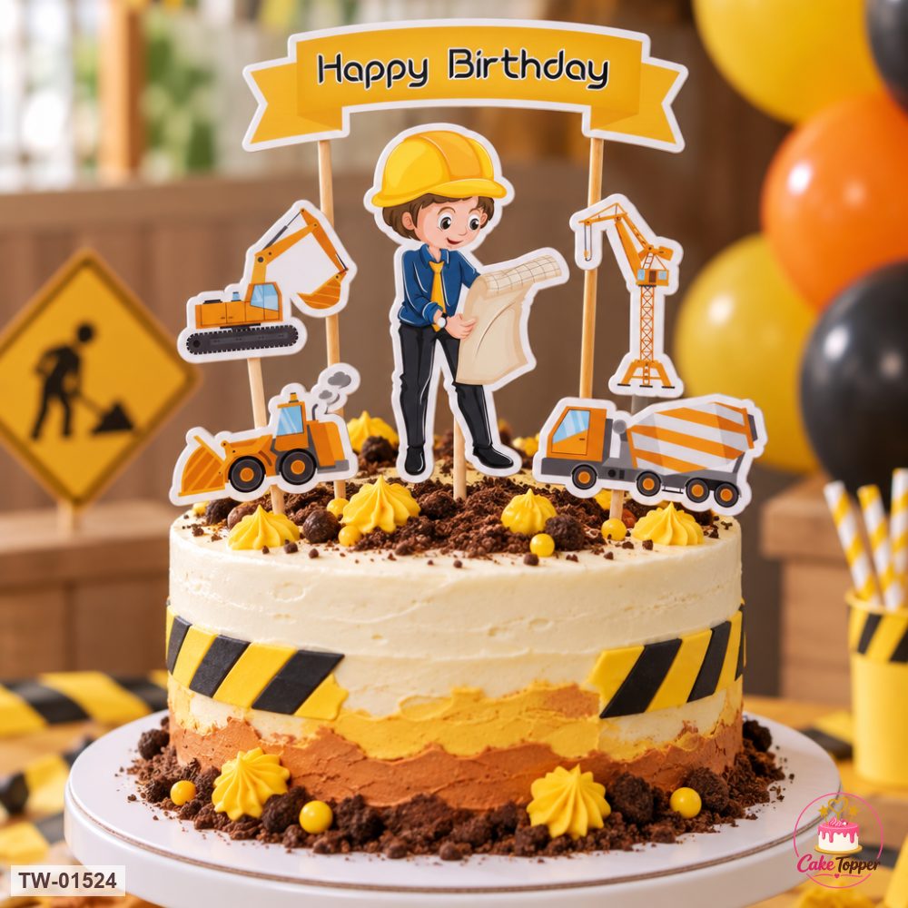 Vehicle Topper Sheet 75 on a cake