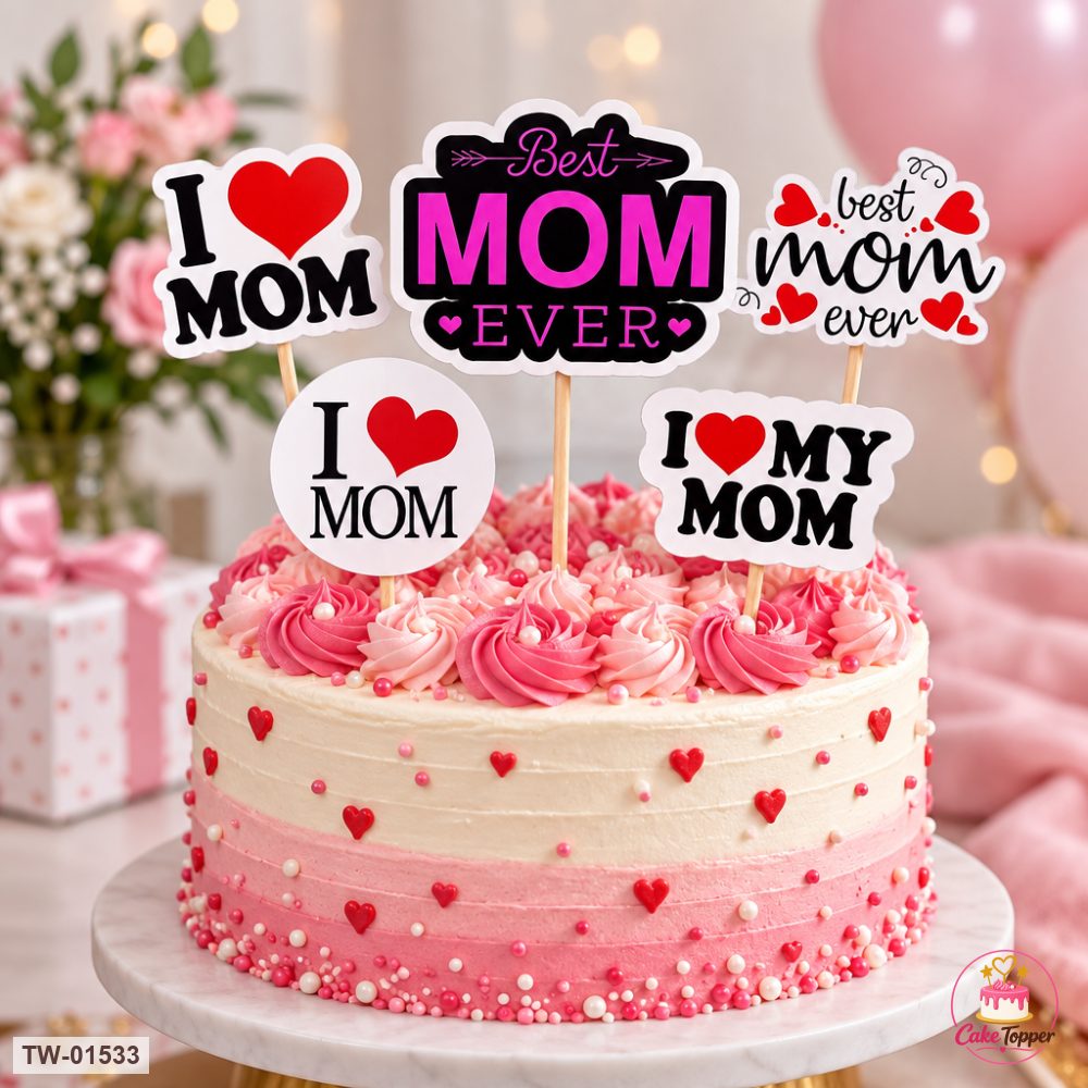 For Her Topper Sheet 76 on a cake