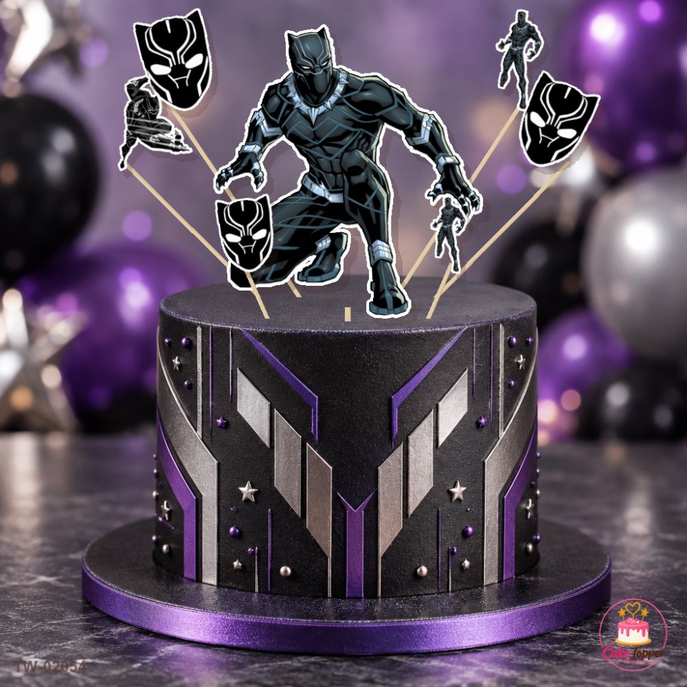 Heroes Topper Sheet 61 on a cake