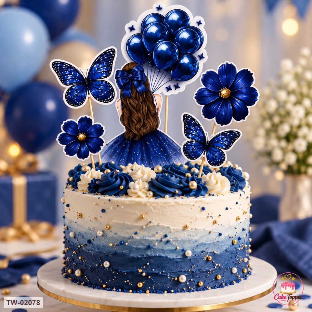 For Her Topper Sheet 238 on a cake