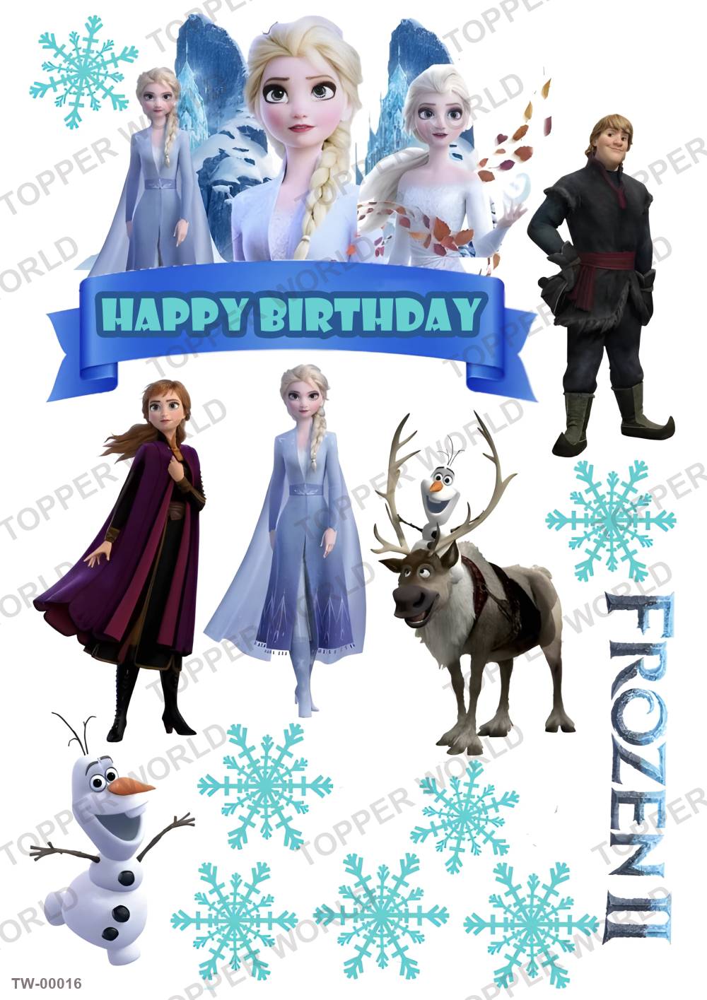 Elsa Topper Sheet 01 – A4 topper sheet