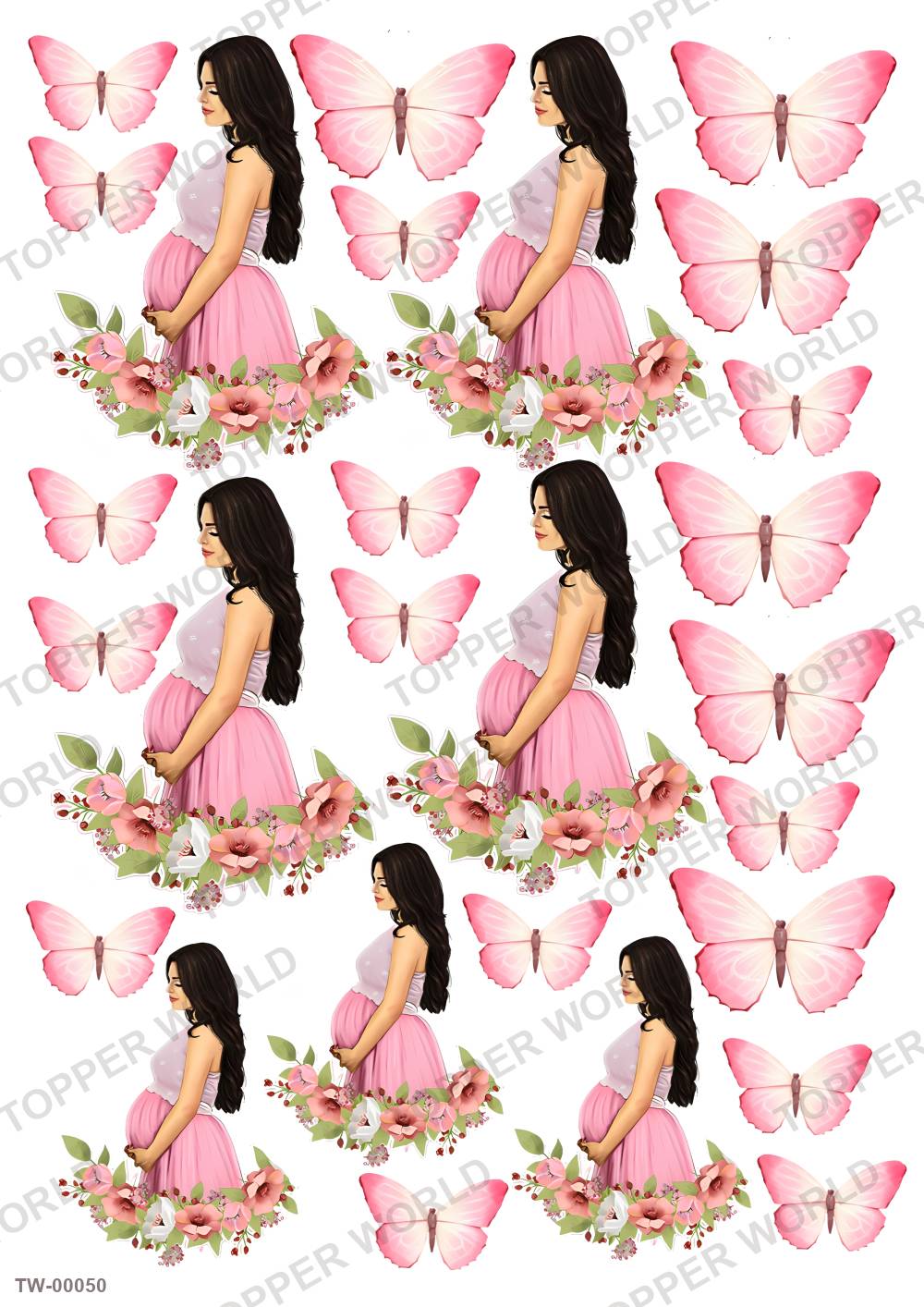 For Her Topper Sheet 01 – A4 topper sheet