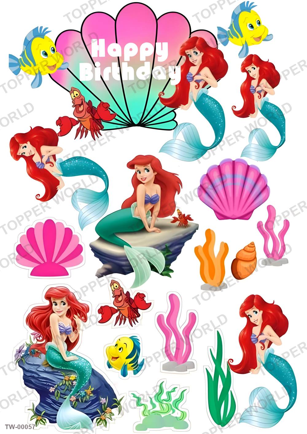 Ariel Topper Sheet 02 – A4 topper sheet