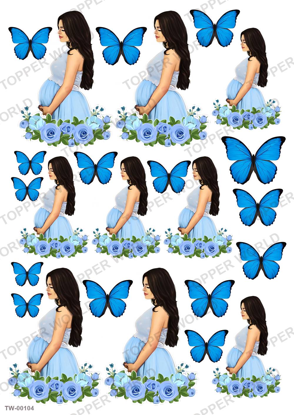 For Her Topper Sheet 02 – A4 topper sheet