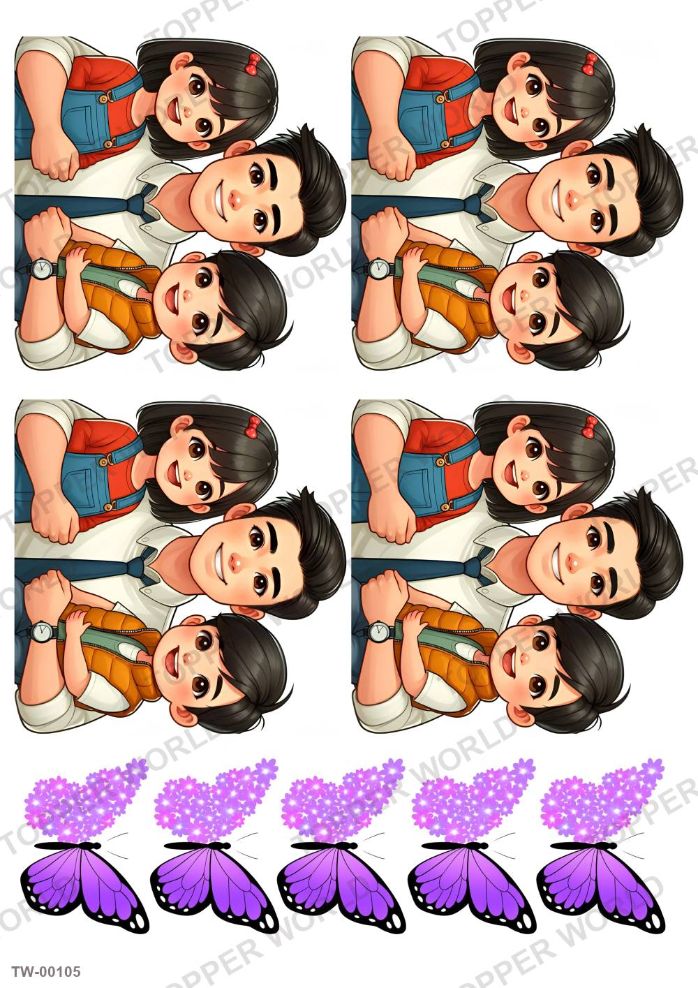 Father Topper Sheet 02 – A4 topper sheet