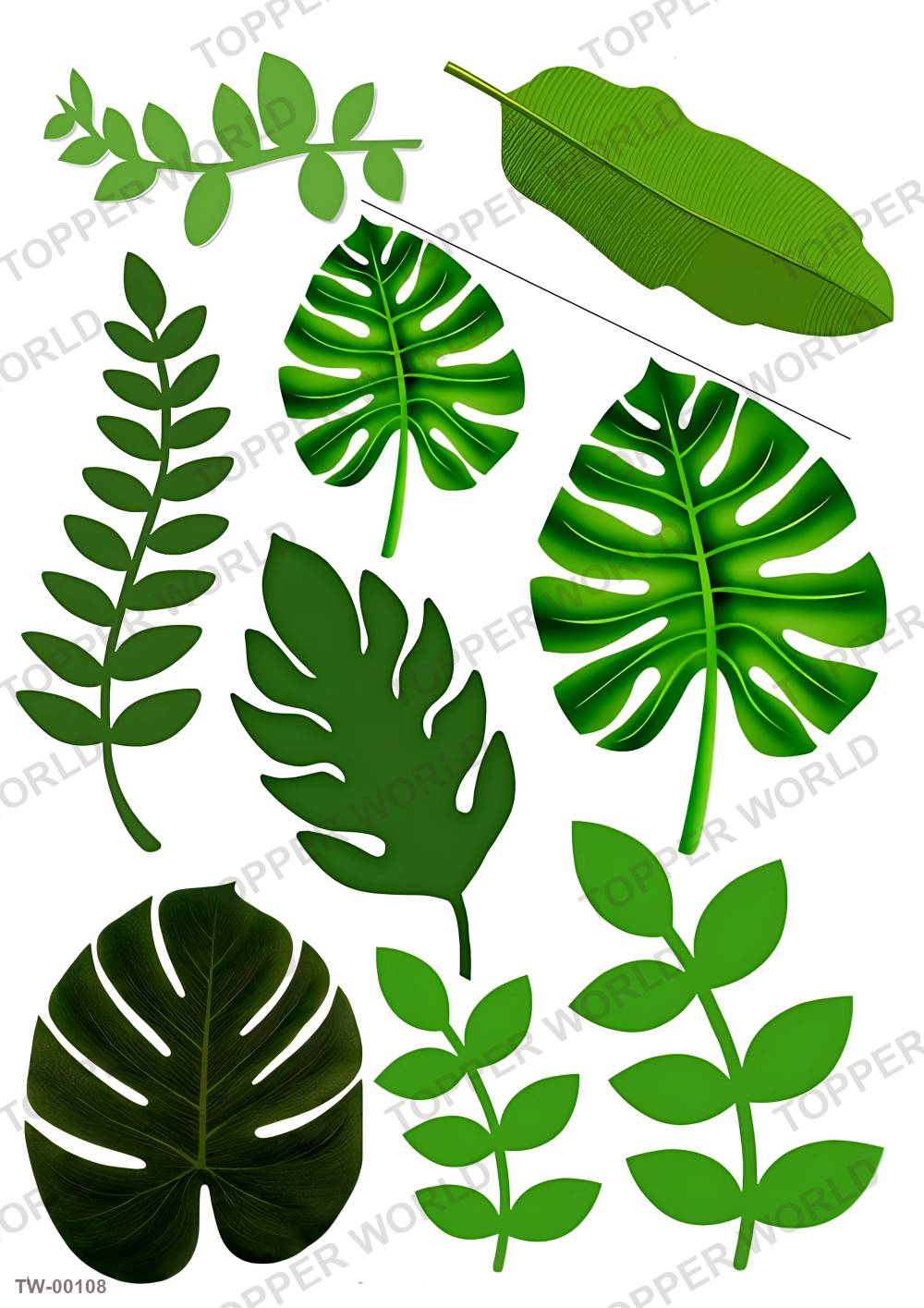 Trees Topper Sheet 02 – A4 topper sheet