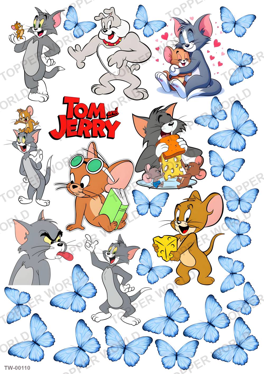 Animals Topper Sheet 03 – A4 topper sheet