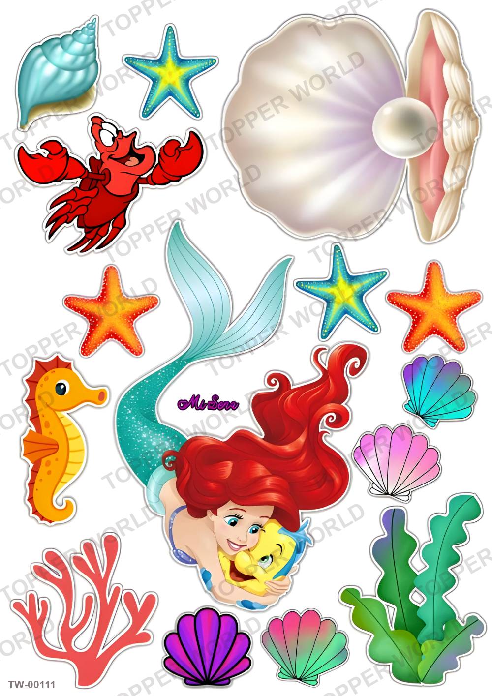 Ariel Topper Sheet 03 – A4 topper sheet
