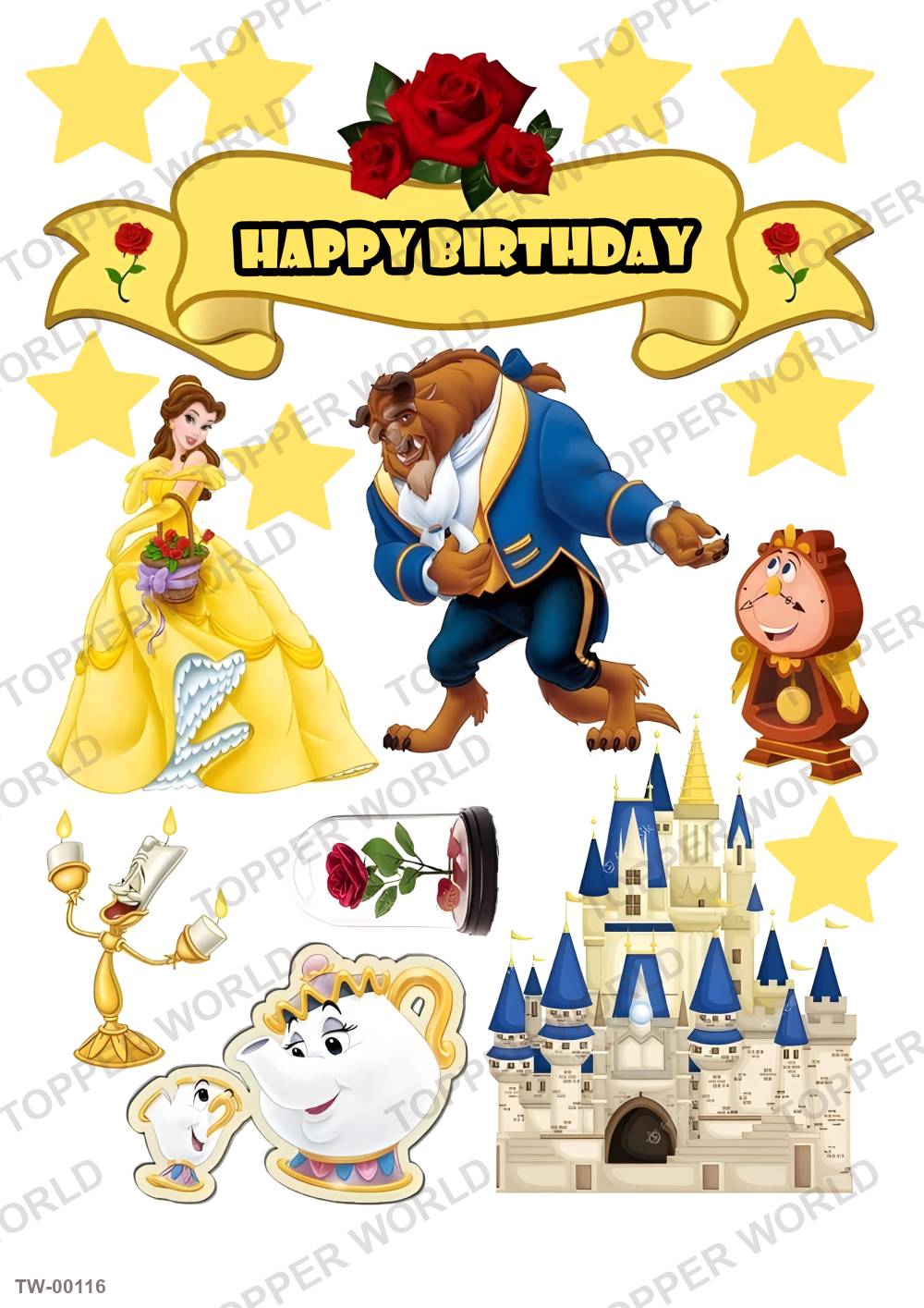 Belle Topper Sheet 03 – A4 topper sheet