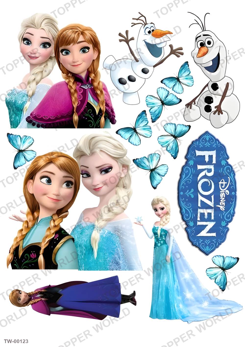 Elsa Topper Sheet 03 – A4 topper sheet