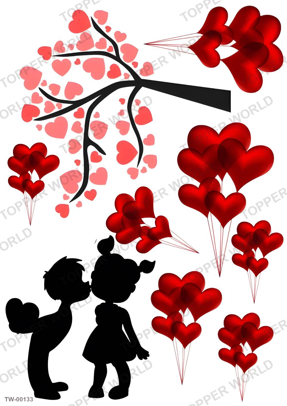 Love Topper Sheet 03 – A4 topper sheet