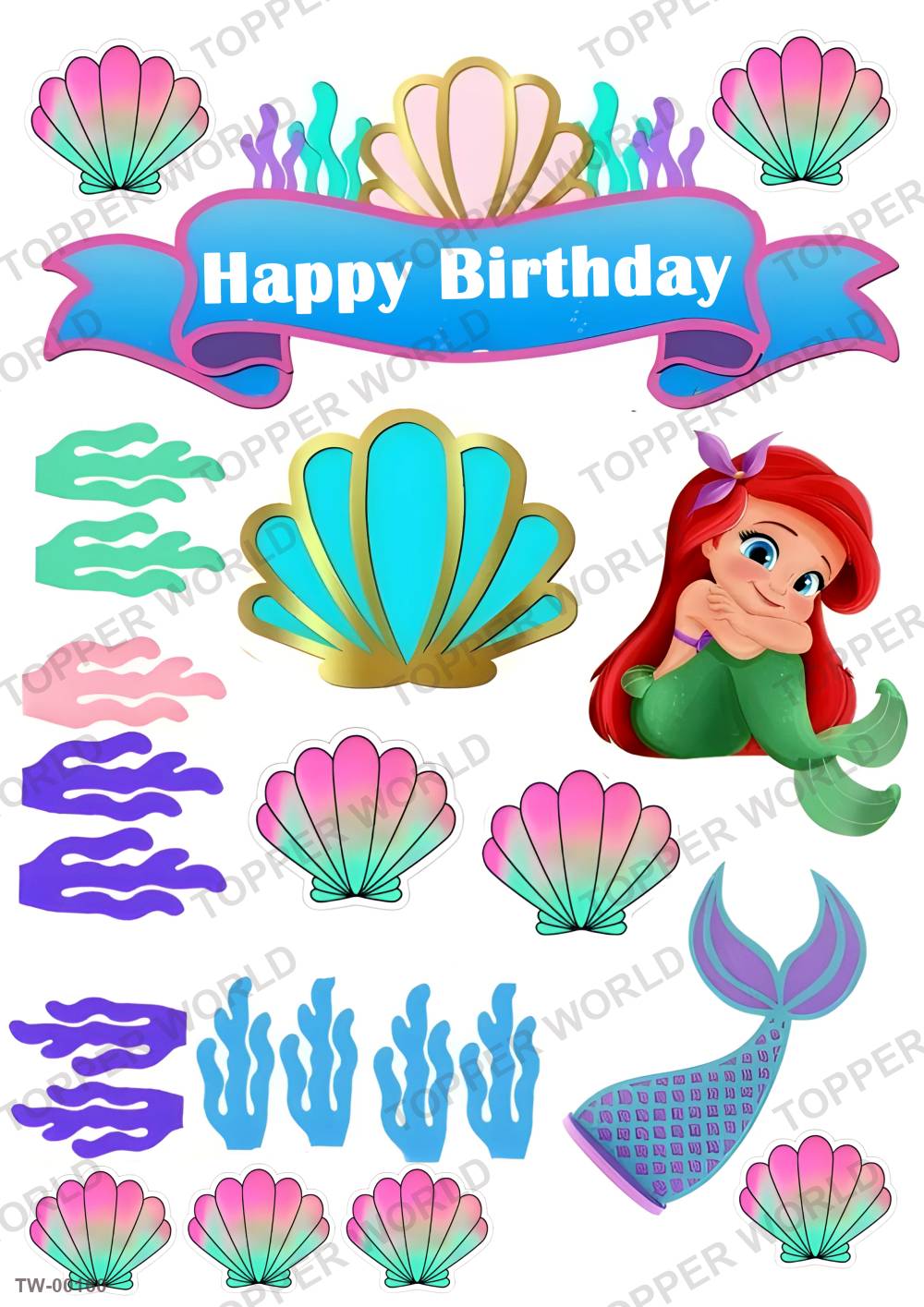 Ariel Topper Sheet 04 – A4 topper sheet