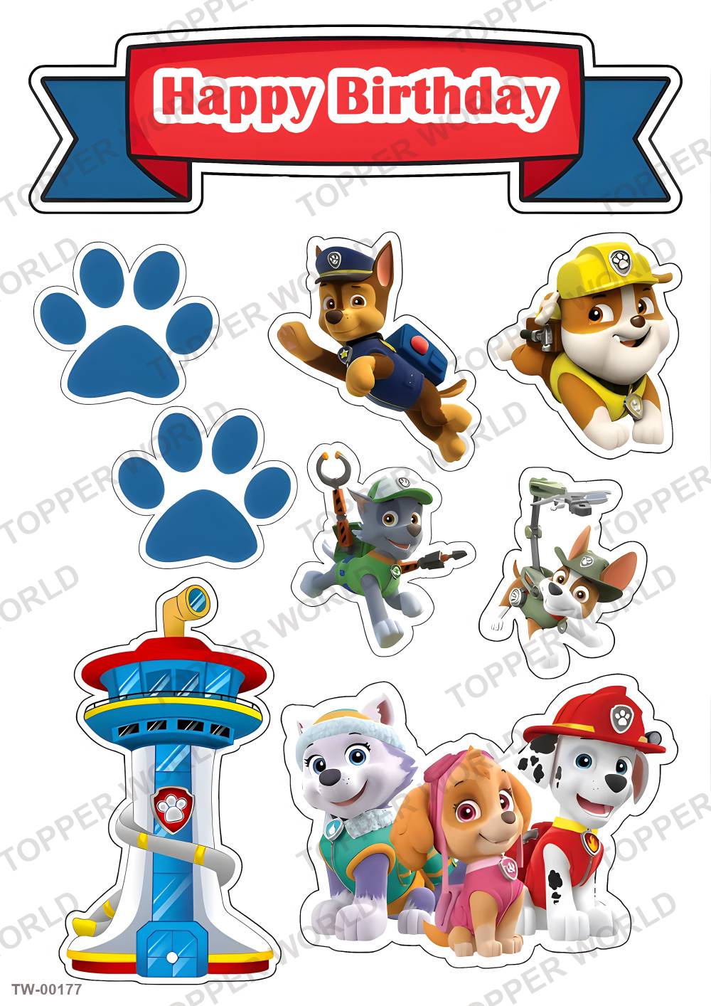 Heroes Topper Sheet 04 – A4 topper sheet