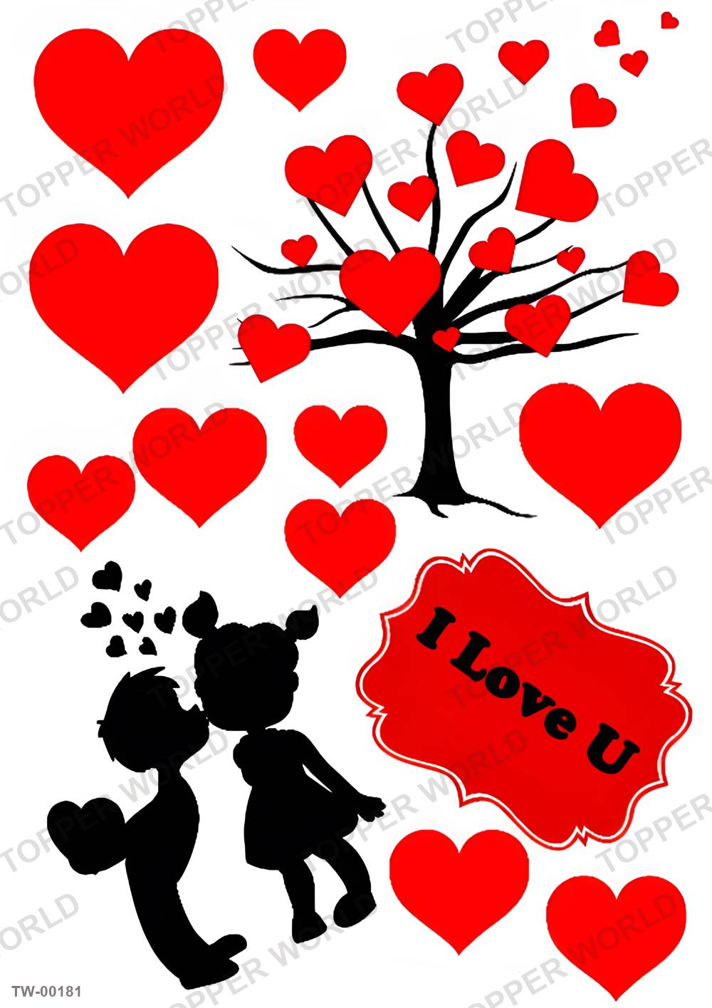 Love Topper Sheet 04 – A4 topper sheet