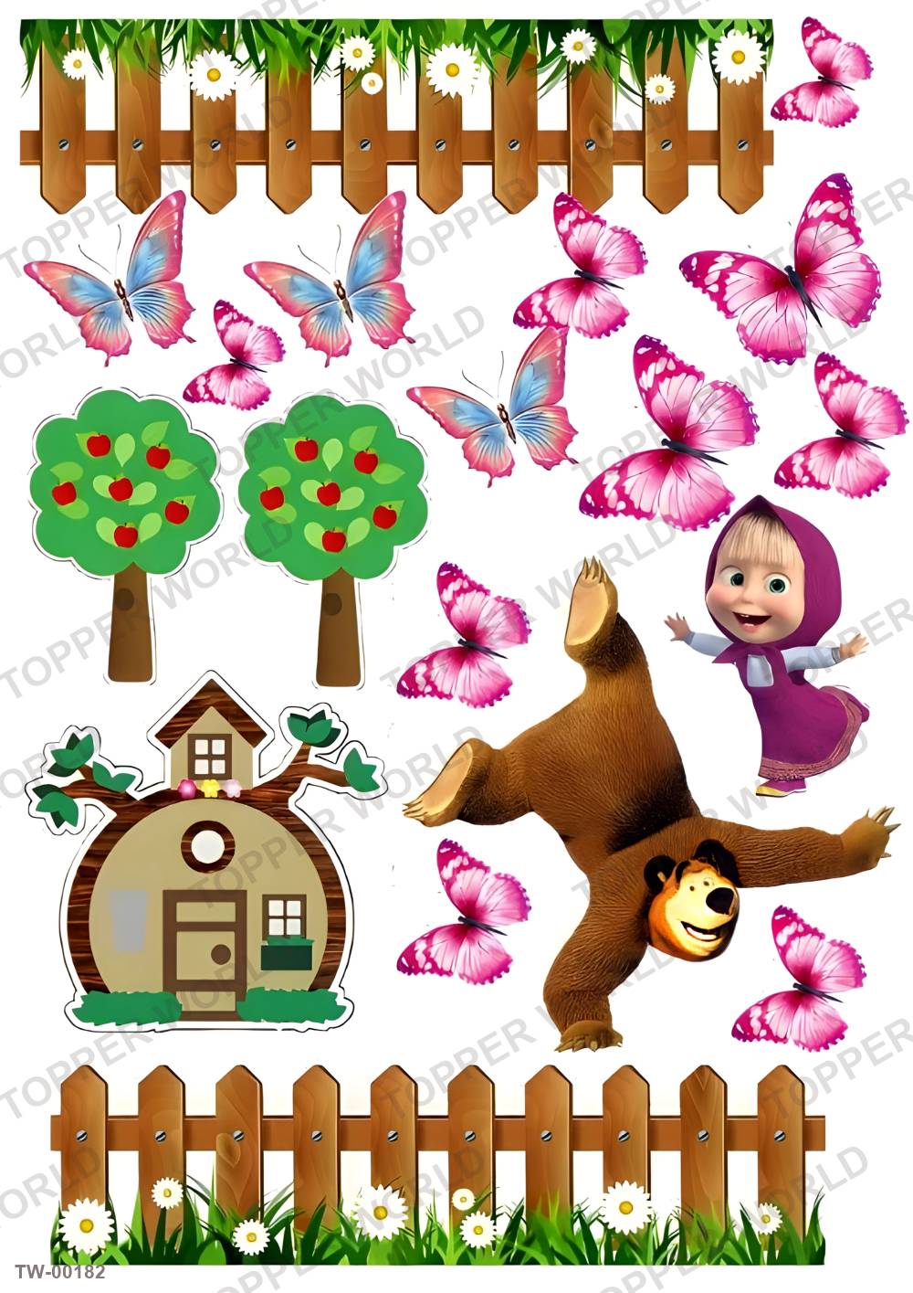 Masha Topper Sheet 04 – A4 topper sheet