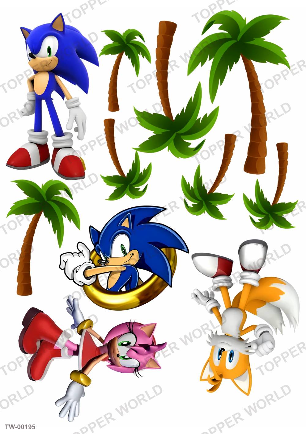 Sonic Topper Sheet 04 – A4 topper sheet
