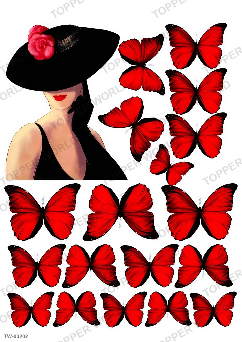 For Her Topper Sheet 04 – A4 topper sheet