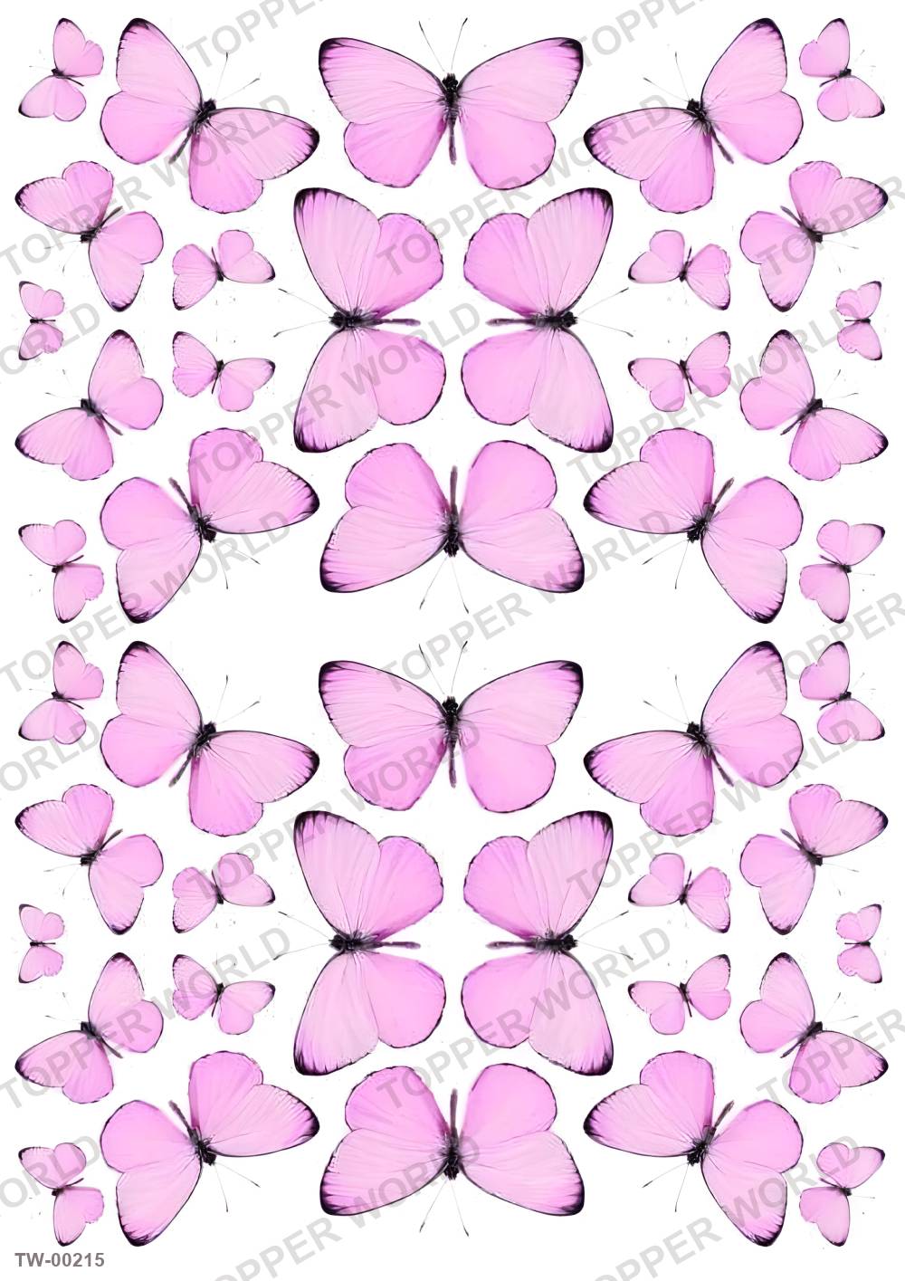 Butterfly Topper Sheet 05 – A4 topper sheet