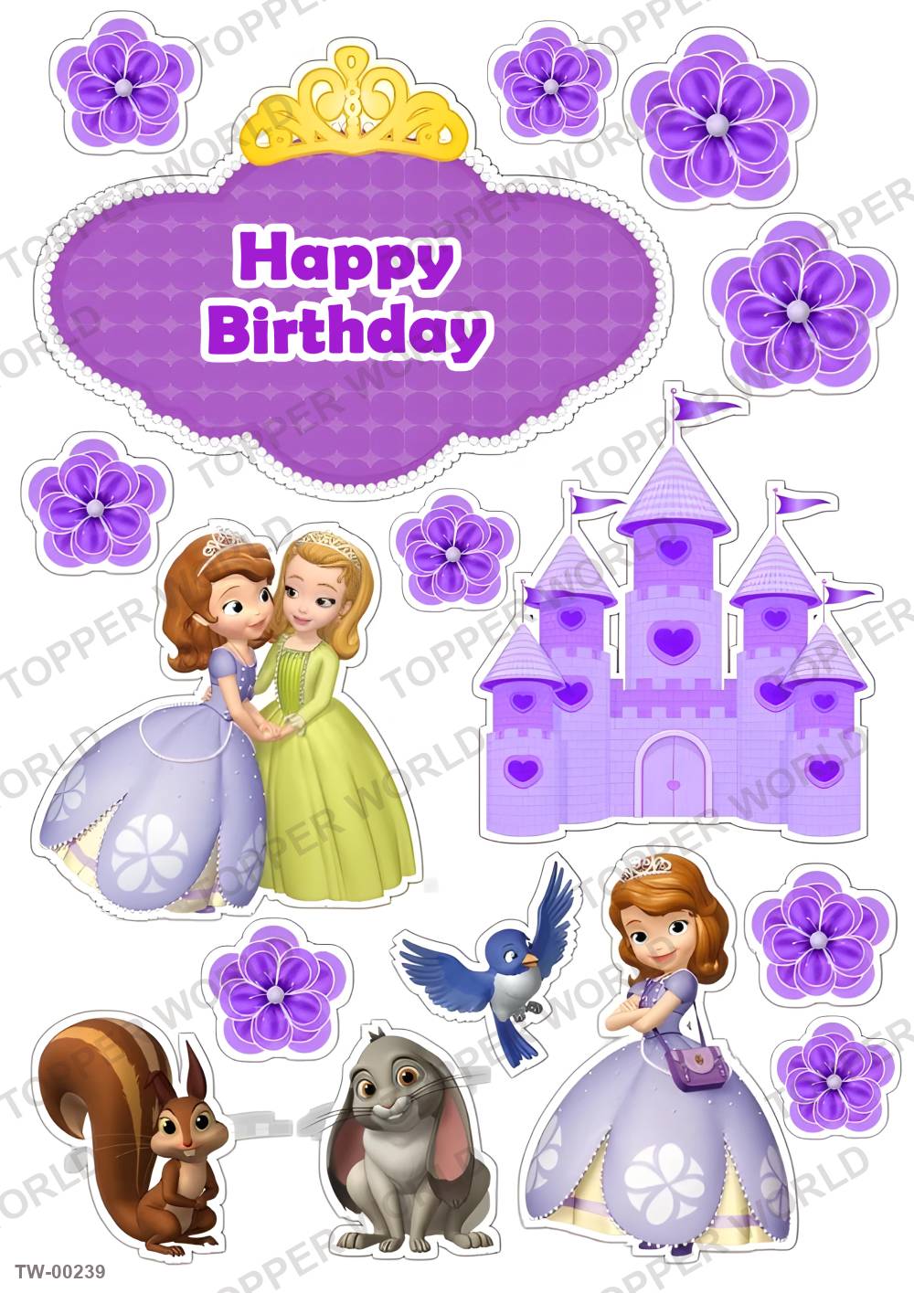 Sofia Topper Sheet 05 – A4 topper sheet