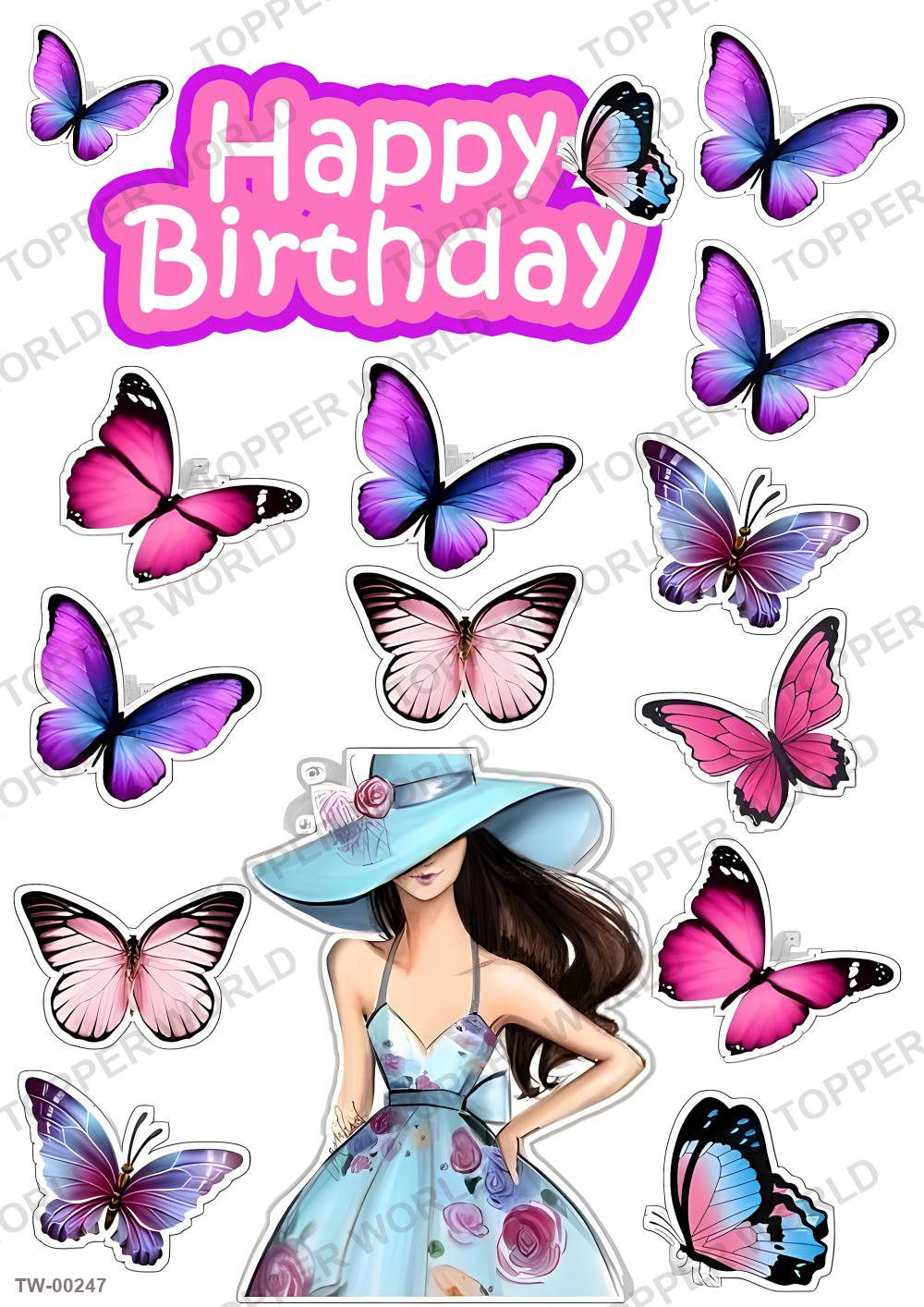For Her Topper Sheet 05 – A4 topper sheet