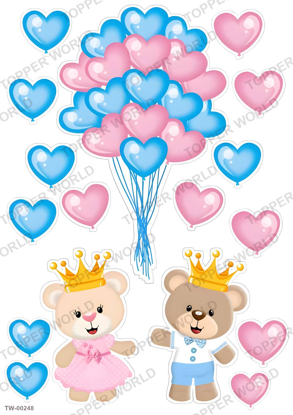 Little Girl Topper Sheet 05 – A4 topper sheet