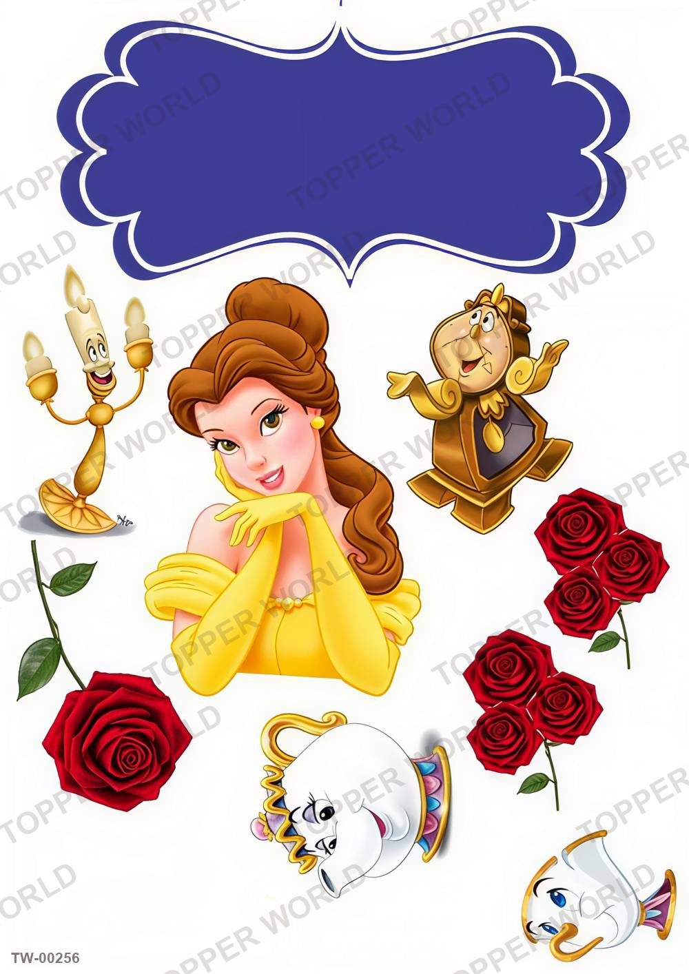 Belle Topper Sheet 06 – A4 topper sheet