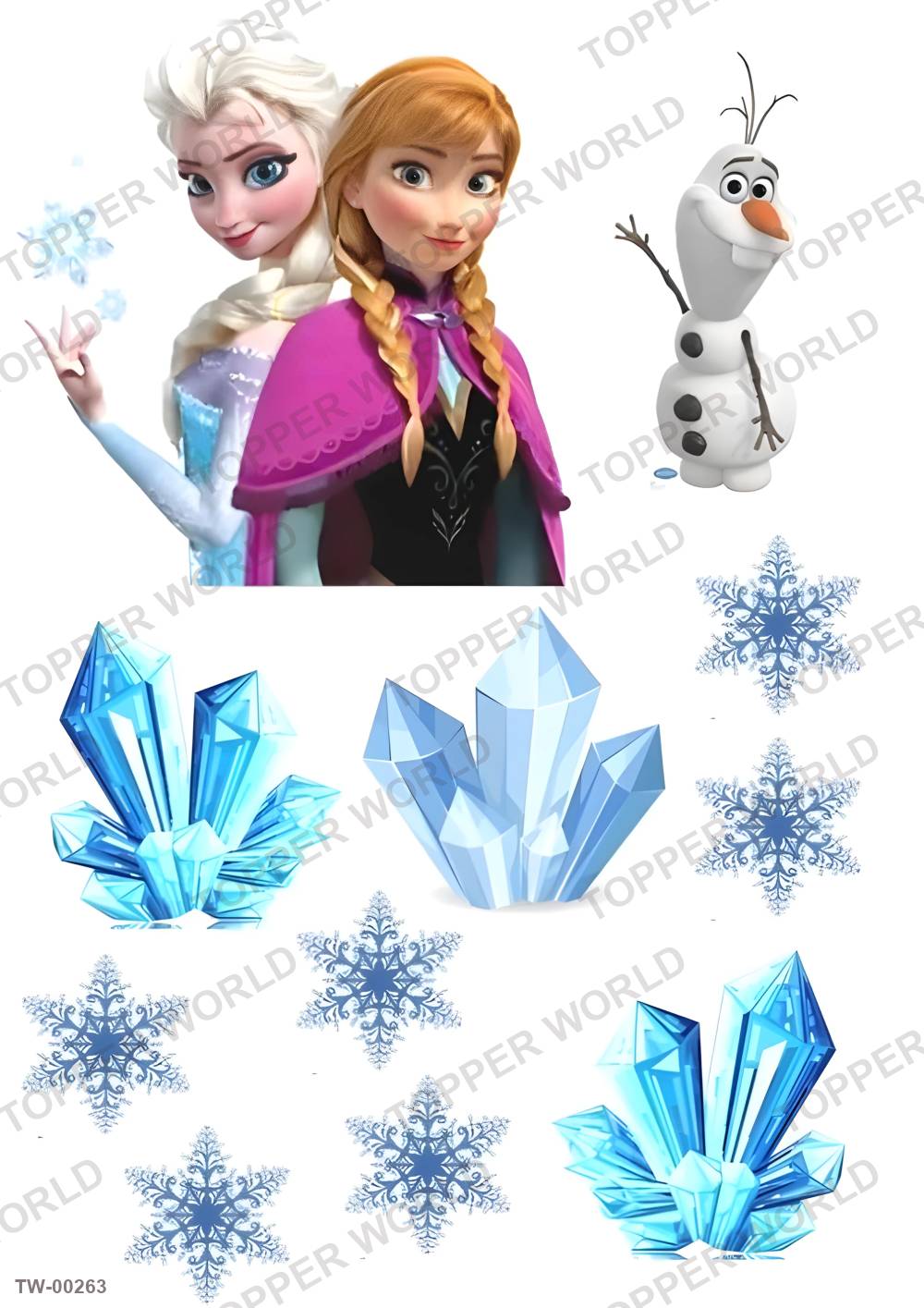 Elsa Topper Sheet 06 – A4 topper sheet