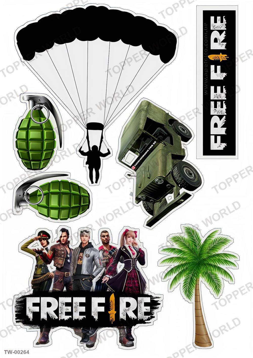 Games Topper Sheet 06 – A4 topper sheet