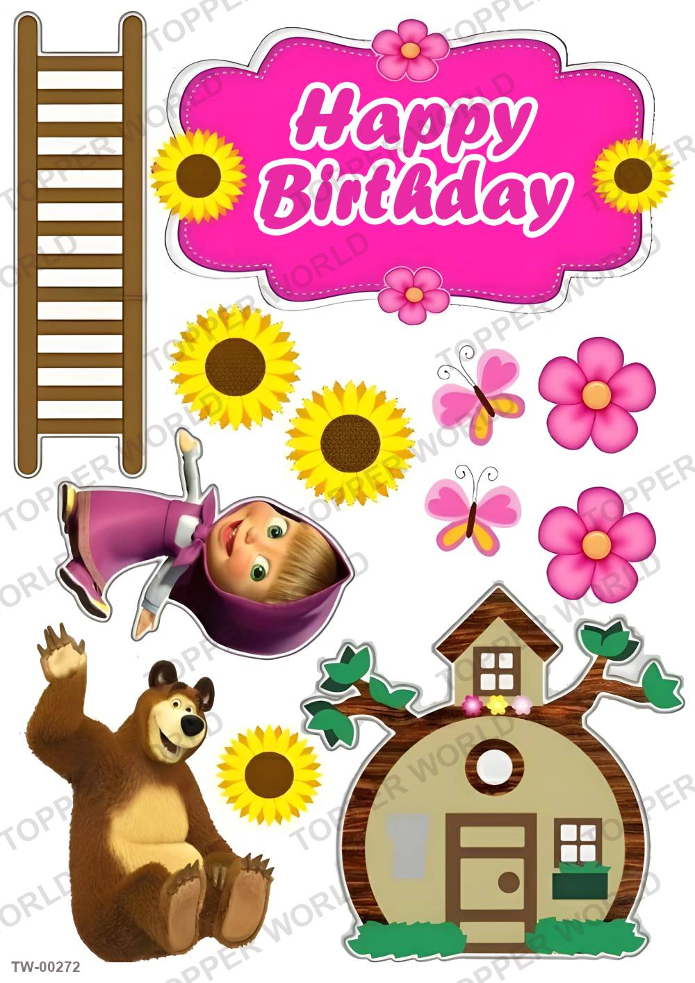 Masha Topper Sheet 06 – A4 topper sheet