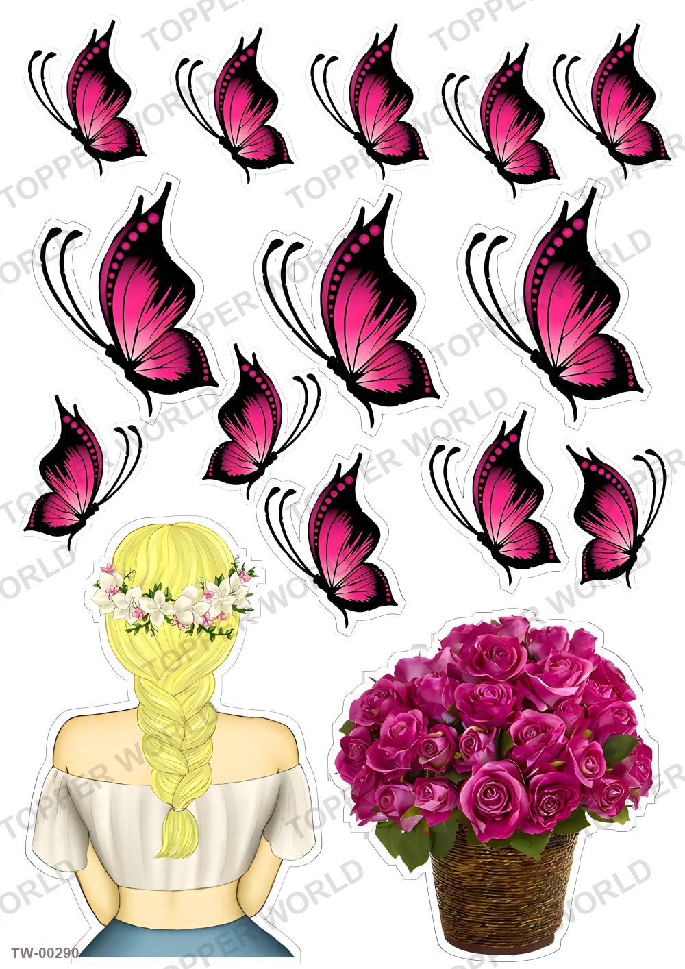 For Her Topper Sheet 06 – A4 topper sheet