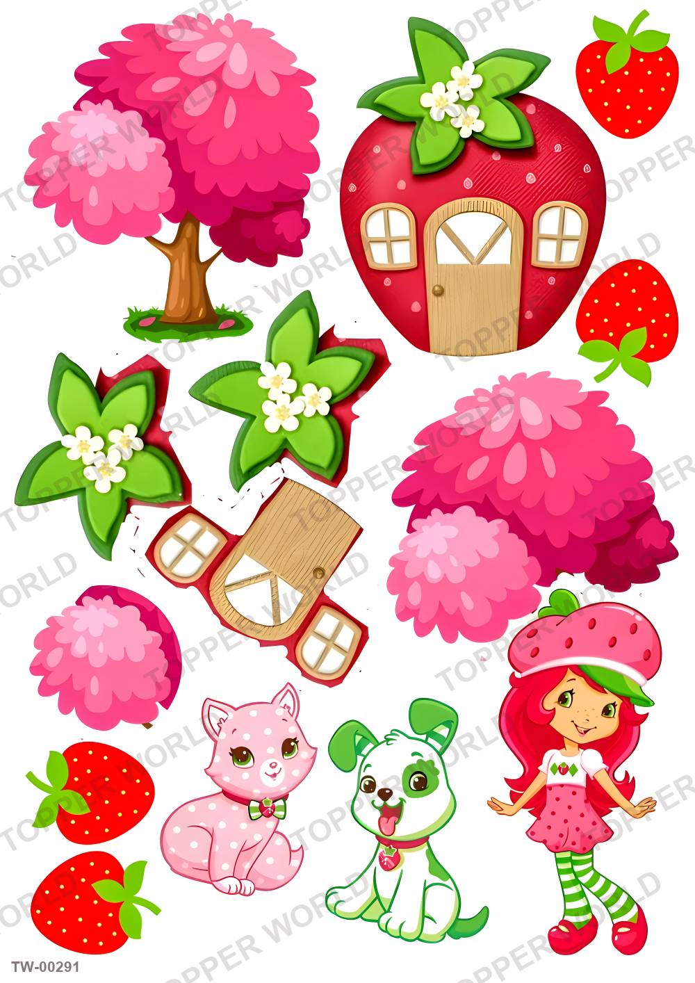 Little Girl Topper Sheet 06 – A4 topper sheet